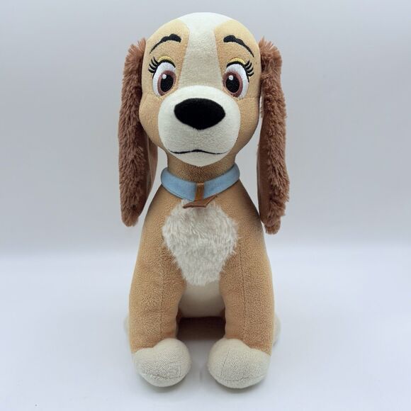 Disney Lady and the Tramp Dog Plush Stuffed Animal Toy By Just Play - Picture 1 of 8
